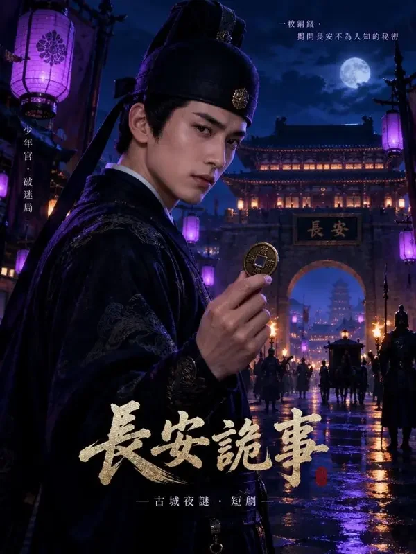 柚子短剧榜单短剧《长安十二时》封面